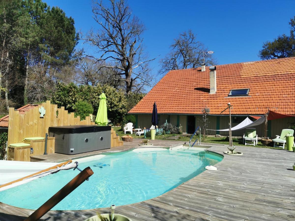 Les Hotes Landes Saint-Gor Esterno foto